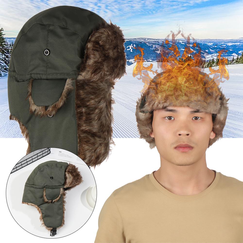 Winter Trapper Hat - Cappello Invernale Caldo con Paraorecchie, Berretto