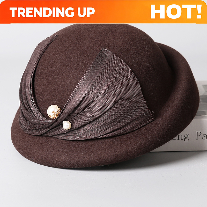 Beret French Wool - Berretto Personalizzato in Seta Francese e